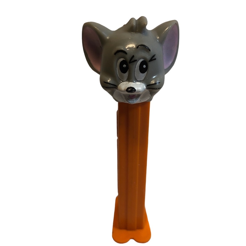 Tom Jerry Pez 1996 Dispenser Mouse Vintage Candy Orange Dispensers Toy Collector